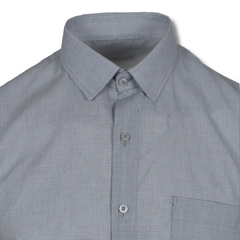 Gray Micro Checks Casual Shirt for Men