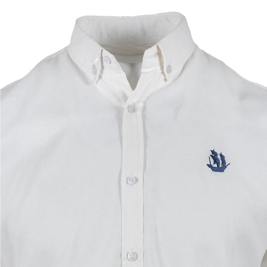 White Oxford Shirt for Men