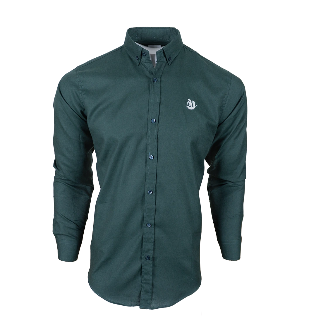 Bottle Green Oxford Shirt