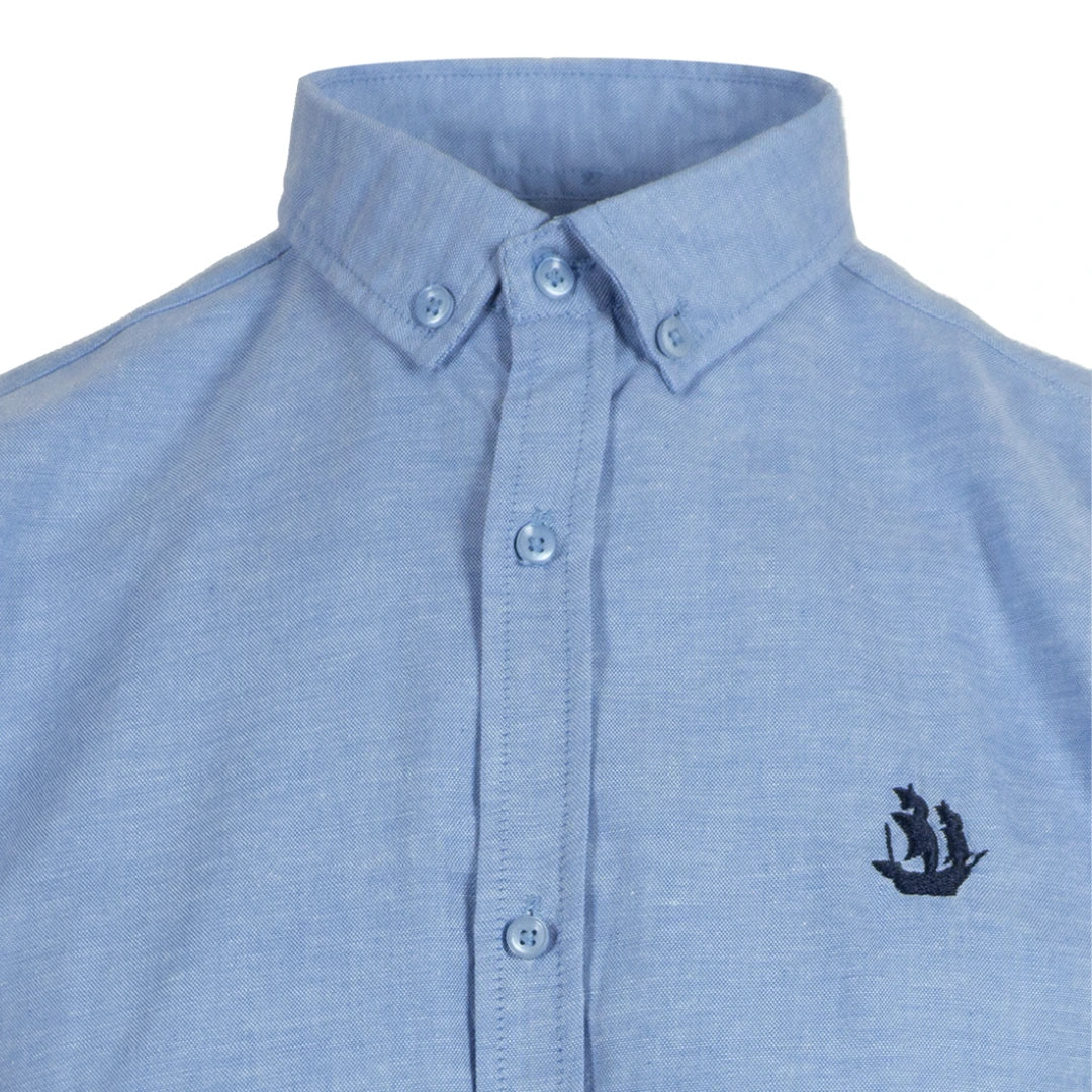 Ice Blue Oxford Shirt