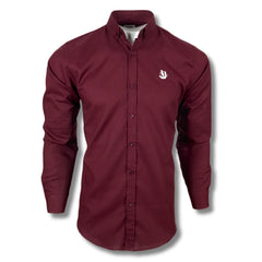 Maroon Oxford Shirt for Men