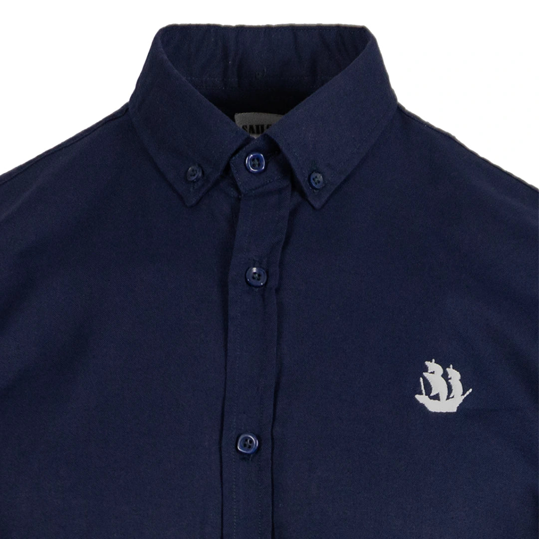 Navy Blue Oxford Shirt