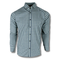 Pastel Green Checkered Shirt for Men