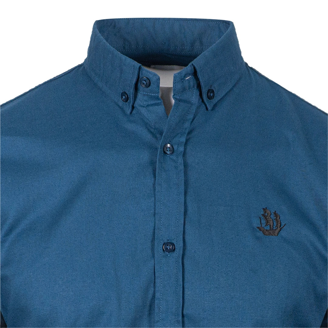 Teal Oxford Shirt for Men