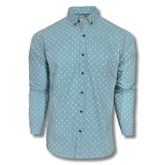 Glacier Blue Casual Shirt for Men