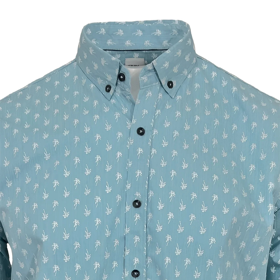 Glacier Blue Casual Shirt for Men