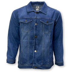 Deep Blue Denim Jacket