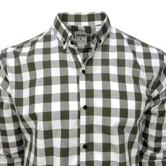 Green & White Checkered Shirt