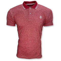 Red Heather Men's Polo Shirt